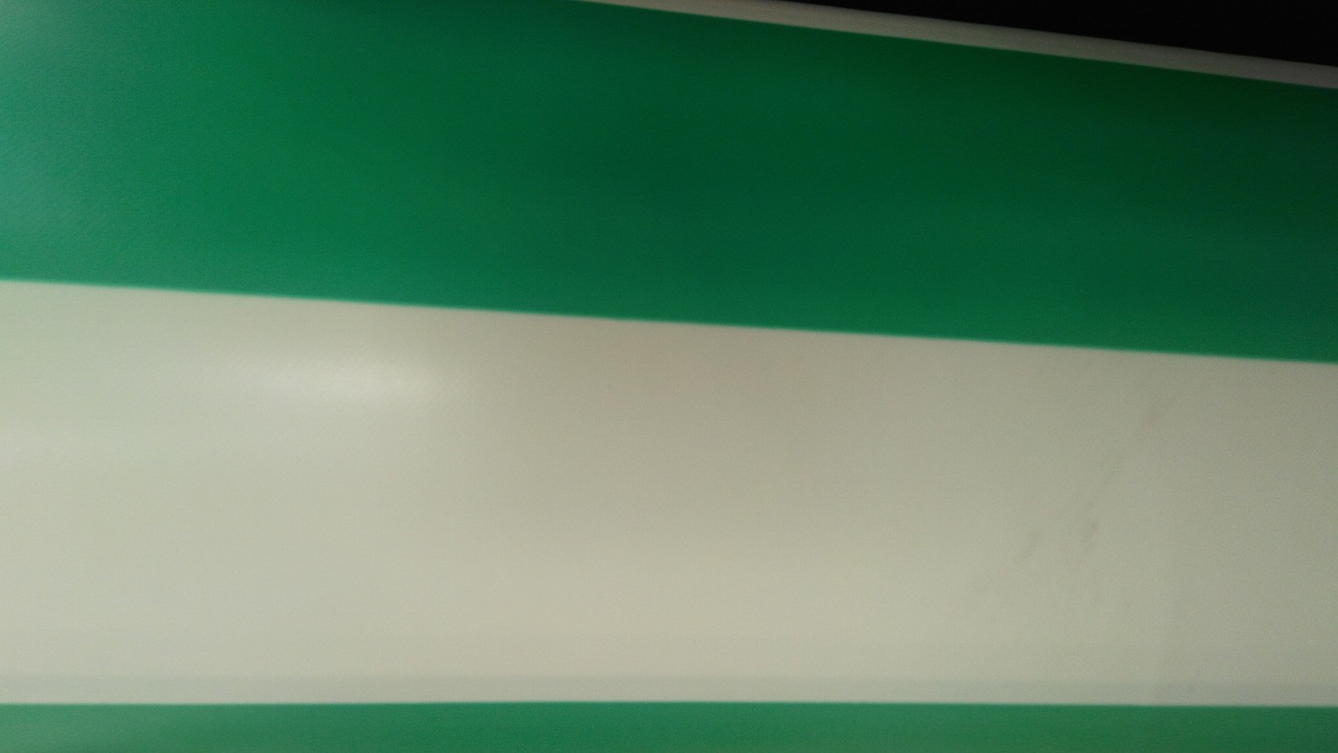 Yeşil Çizgili PVC Branda